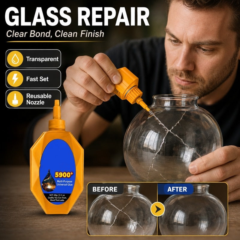 Quick-Dry Multifunctional Super Glue Adhesive