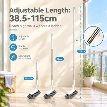 🔥Buy 2 Get 1 Free | Telescopic Crevice Cleaning Brush – Reach Tight Gaps Without Bending🧹