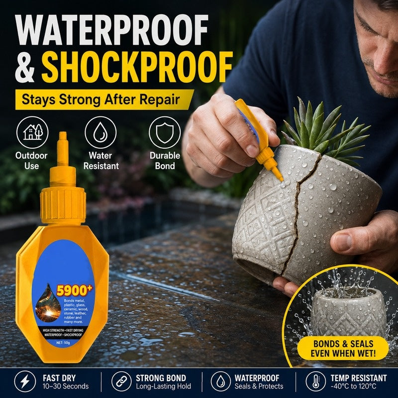 Quick-Dry Multifunctional Super Glue Adhesive