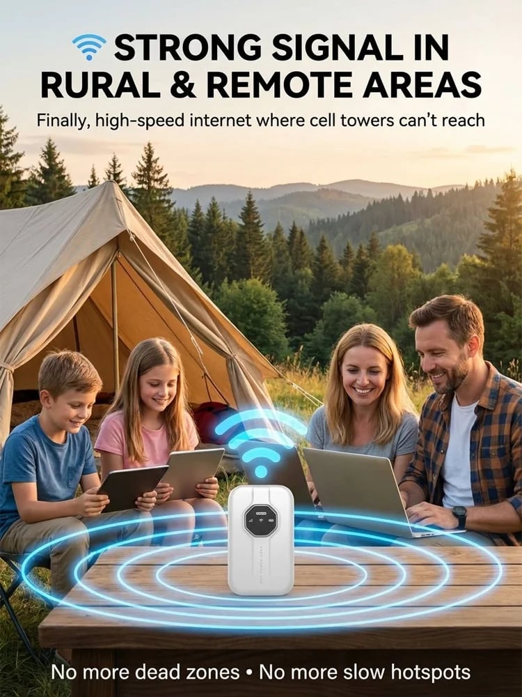 [Global Coverage] Boundless Portable Wi-Fi🛡️