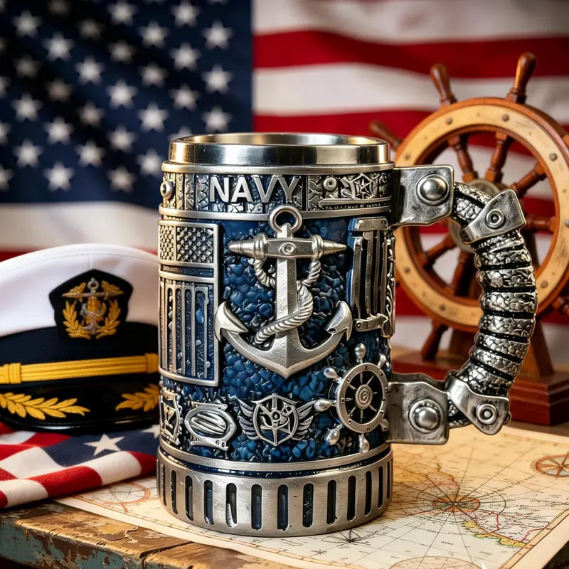 🎖️ Military 3D Mug Series – Bold Novelty Drinkware ☕
