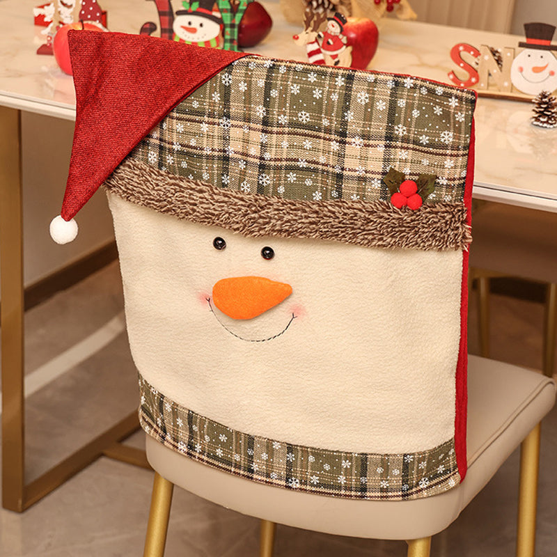 🎄 Festive Christmas Chair Cover Set – Cosy Holiday Dining Chair Decorations for a Magical Christmas ✨