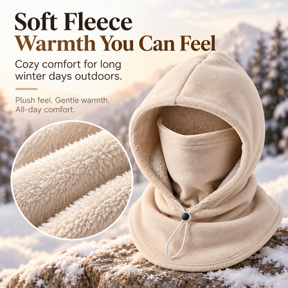 🎁Buy 1 Get 1 Free🥶2 Pack Fleece Balaclava Hood – Full Face & Neck Winter Protection