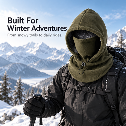 🎁Buy 1 Get 1 Free🥶2 Pack Fleece Balaclava Hood – Full Face & Neck Winter Protection