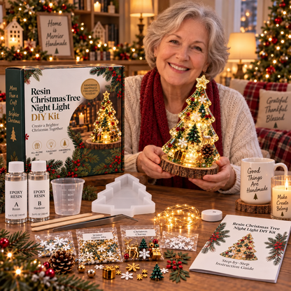 🎁 Christmas Craft Kit — Make Your Own Glowing Tree