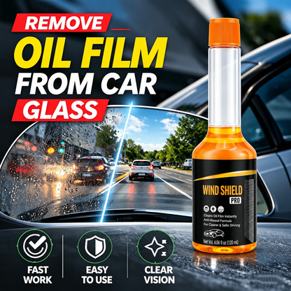 🚗✨Glass Cleaner – Oil Film, Stain & Insect Glue Remover with Hydrophobic Protection 🧽