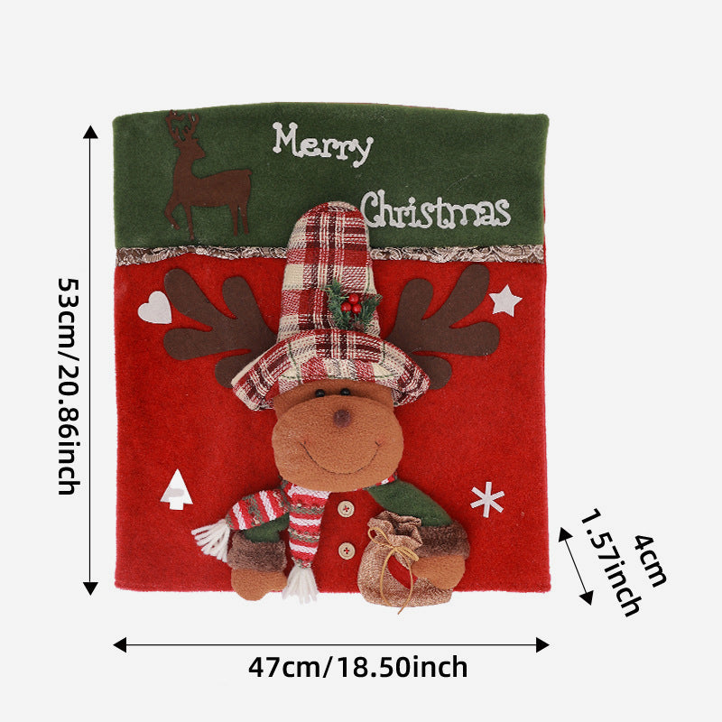🎄 Festive Christmas Chair Cover Set – Cosy Holiday Dining Chair Decorations for a Magical Christmas ✨