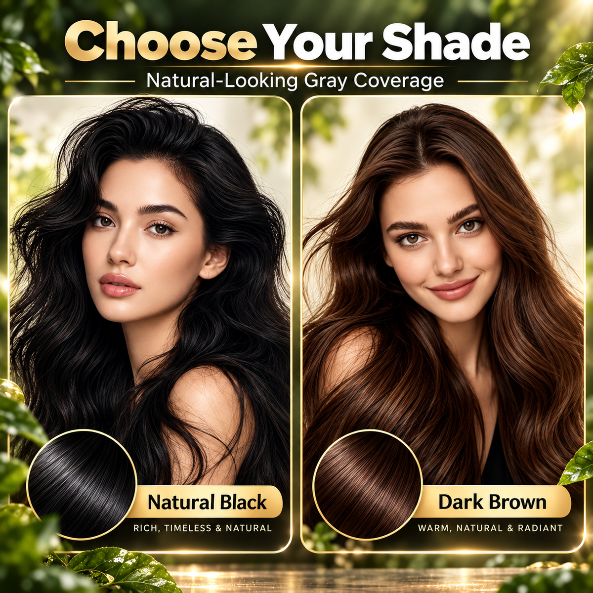 Cover Gray Roots at Home – Easy Comb-On Hair Dye Cream