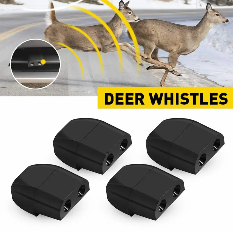 🦌2PCS Deer Warning Whistles – Easy-Install Wildlife Alert for Cars, Trucks, RVs & Motorcycles