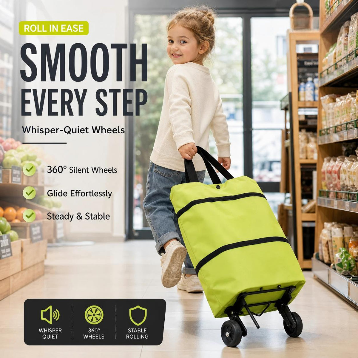 Foldable Grocery Cart Bag - 2