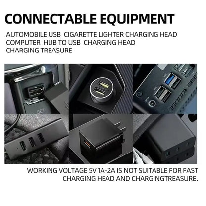 🚗✨ USB Touch-Dimmable LED Filament Night Light – Warm Ambient Glow for Cars & Bedrooms 💡