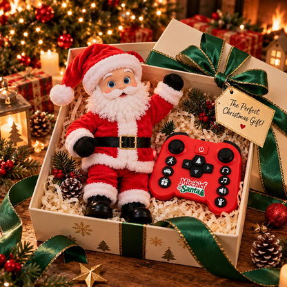🎅 CHRISTMAS SPECIAL: Remote-Controlled Santa Claus – Moving Arms, Festive Surprises & Family Holiday Fun! 🎄🎁