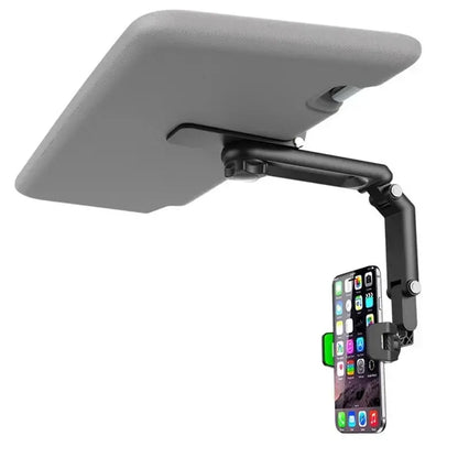 🚗📱 Car Phone Mount – Long Adjustable Arm, 360° Rotation & Secure Anti-Scratch Clamp 🎥