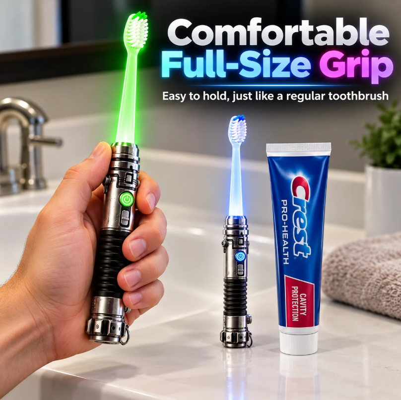 🪥LED Glow Toothbrush – Make Brushing Fun Again ✨