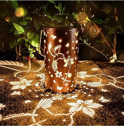 🔥Colorful Sunflower Glow Solar Garden Lantern