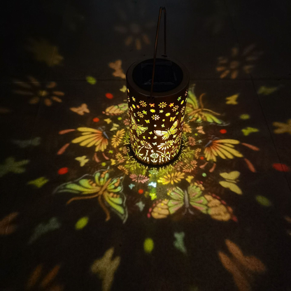 🔥Colorful Sunflower Glow Solar Garden Lantern