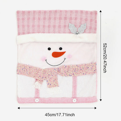 🎄 Festive Christmas Chair Cover Set – Cosy Holiday Dining Chair Decorations for a Magical Christmas ✨