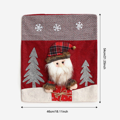 🎄 Festive Christmas Chair Cover Set – Cosy Holiday Dining Chair Decorations for a Magical Christmas ✨