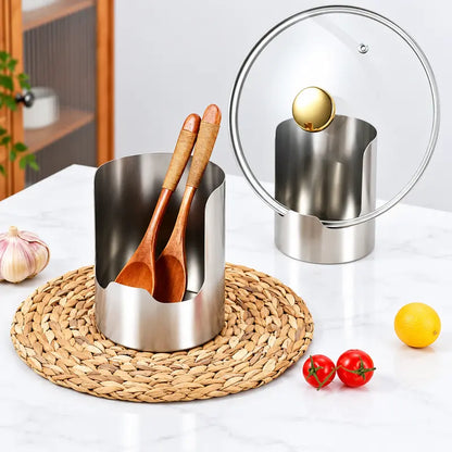 🍴✨Stainless Steel Kitchen Utensil Holder Organizer🍳