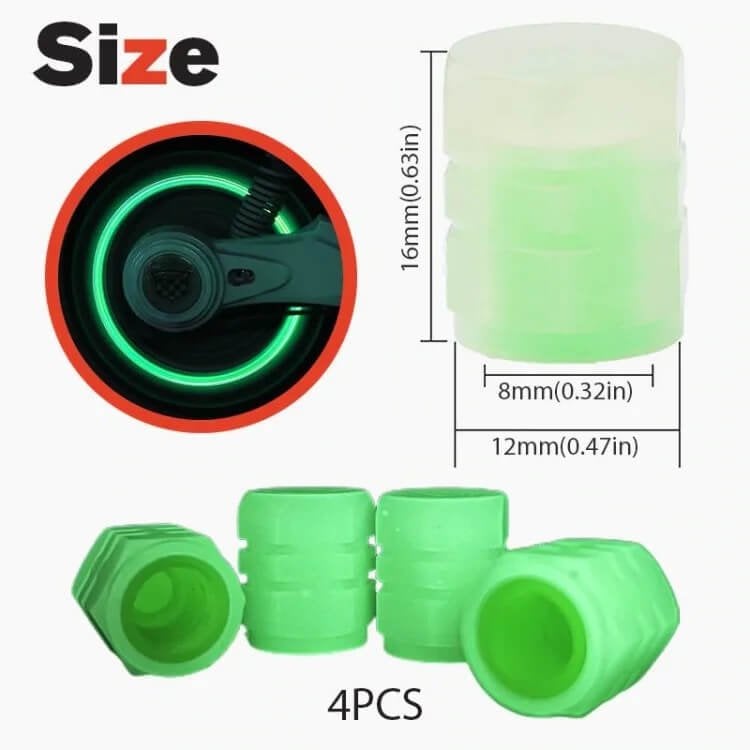 Glow-in-the-Dark Tire Valve Stem Caps – product image 11