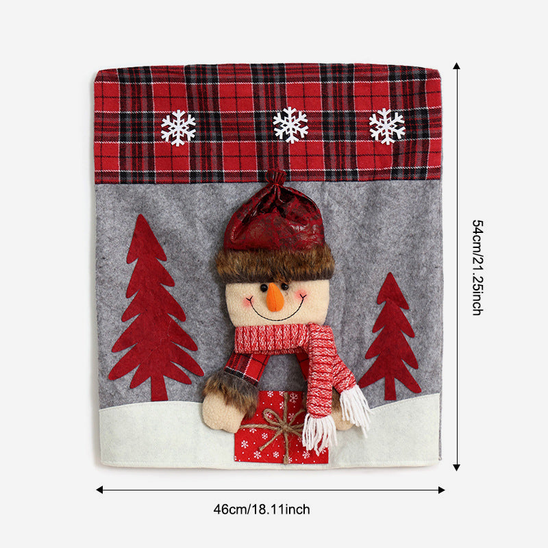 🎄 Festive Christmas Chair Cover Set – Cosy Holiday Dining Chair Decorations for a Magical Christmas ✨