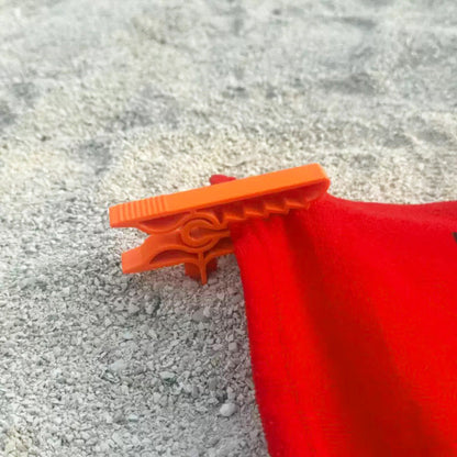 🎖️Pack of 4 .Outdoor Anchor Stakes, Beach Towel/Picnic Mat Anchor Clips Stakes