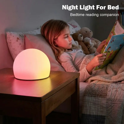 Watt Bubble Interactive LED Ball – Rechargeable Tap & Squeeze Toy with 29 Colors & 3 Light Modes