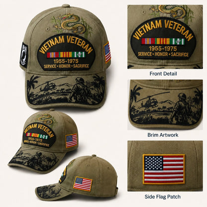 🎖️ Vietnam Veteran Tribute Cap