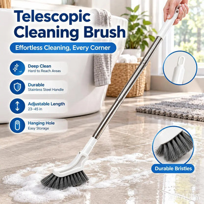 🔥Buy 2 Get 1 Free | Telescopic Crevice Cleaning Brush – Reach Tight Gaps Without Bending🧹