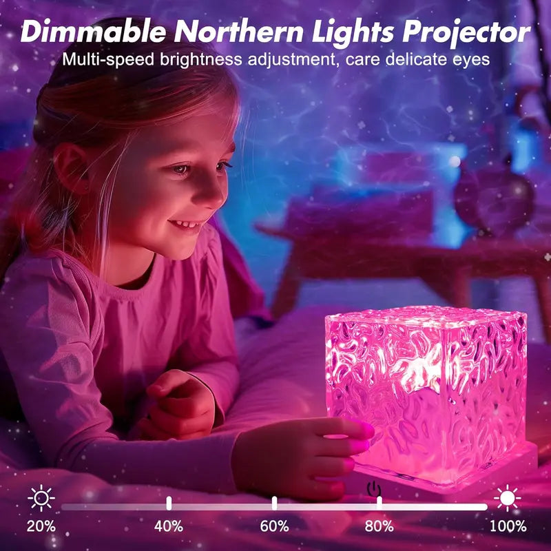 🌊 16-Color Ocean Wave Projector Light – Color-Changing Ambient Lighting ✨