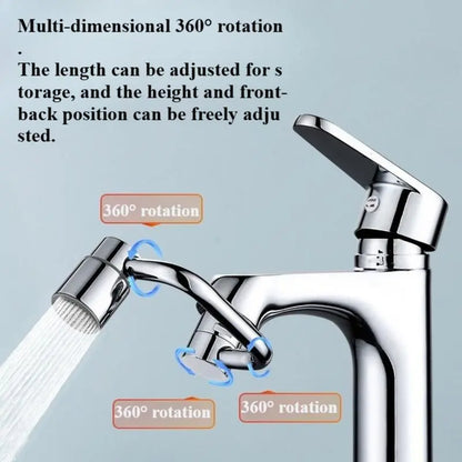 1440° Rotatable Faucet Aerator Extension for Toddlers