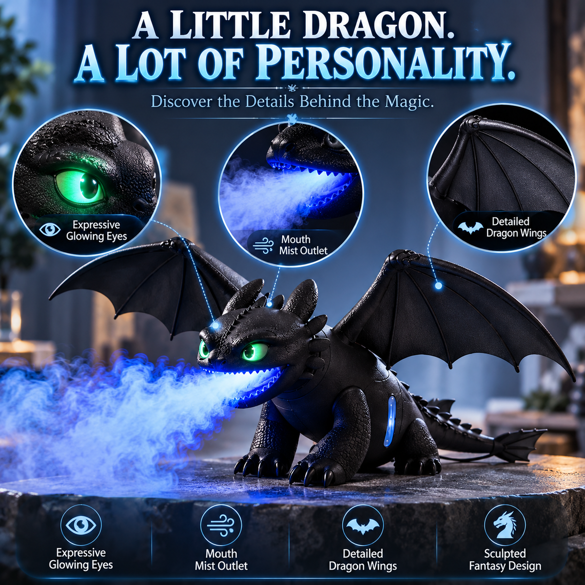 Black dragon mist humidifier
