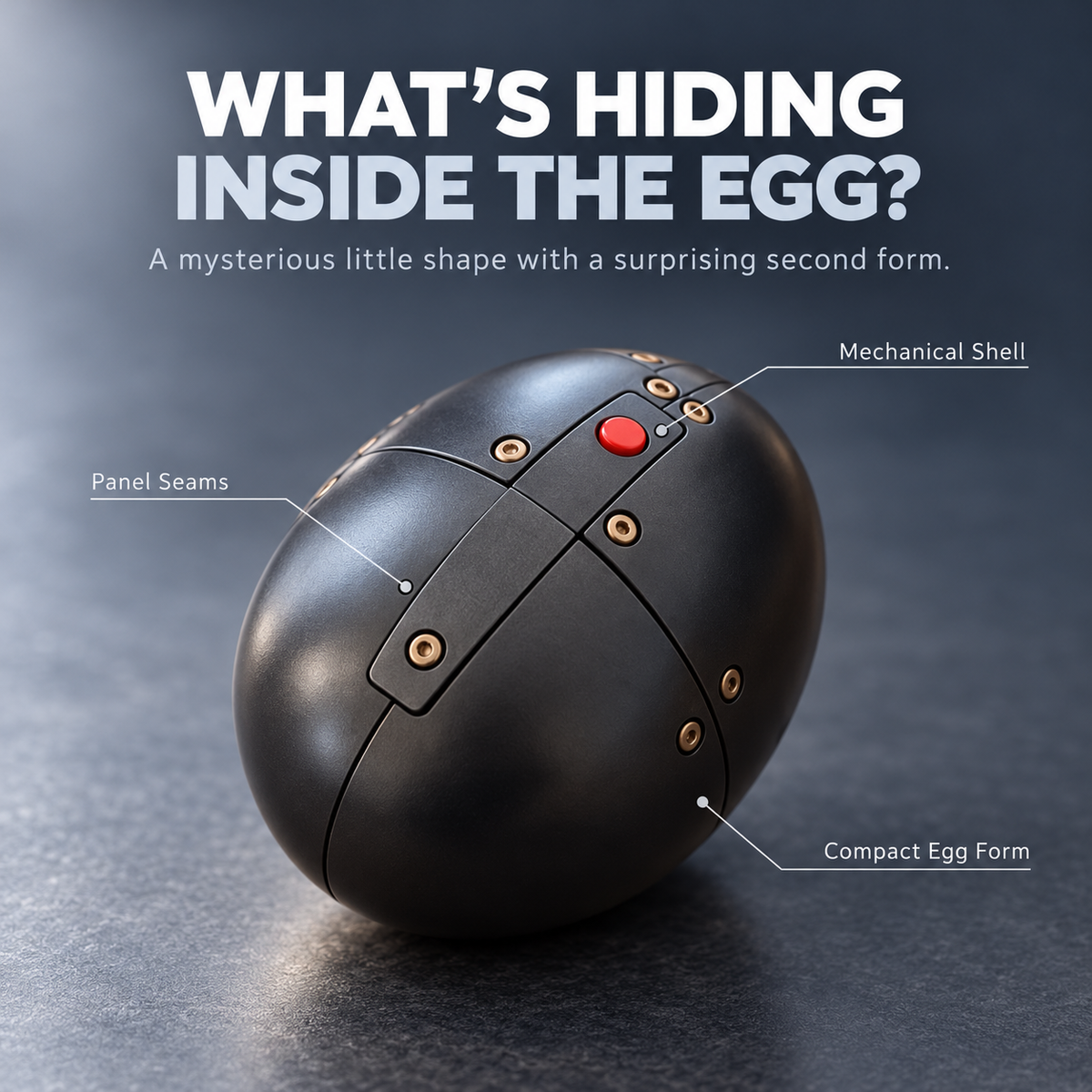 🐉This Egg Transforms Into a Dragon – 2-in-1 Mechanical Dragon Figure