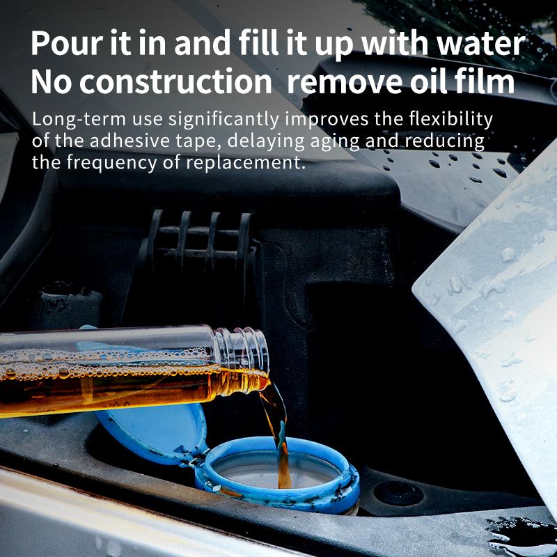 🚗✨Glass Cleaner – Oil Film, Stain & Insect Glue Remover with Hydrophobic Protection 🧽