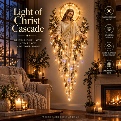 ✨ Last Day – 60% OFF!✨Jesus, Angels, and Nativity Scene Wall Light Decoration✝️