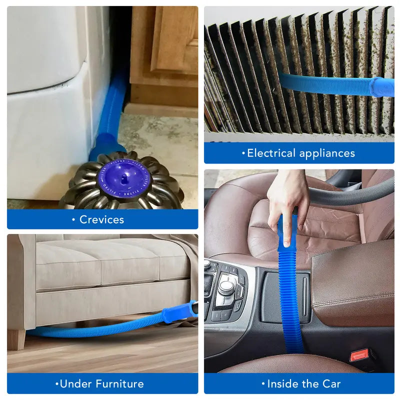 Dryer vent cleaner kit accessories