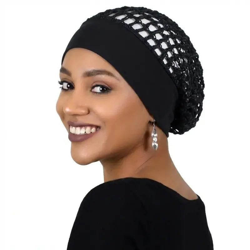 🌙 3-Pack Soft Sleep Bonnets – Stretchy Wide Band for Nighttime Hair Protection ✨