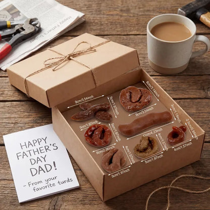 💩7 Pcs Fake Poop Realistic Prank Poop Props