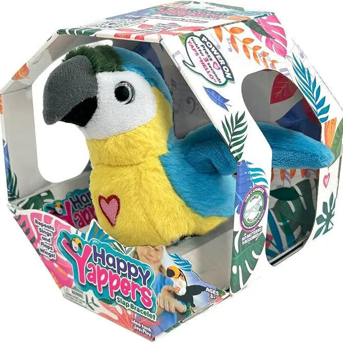 🐦🐦Happy Yapper Interactive Bird Slap Bracelet – Wearable Animal Toy for Playtime Adventures