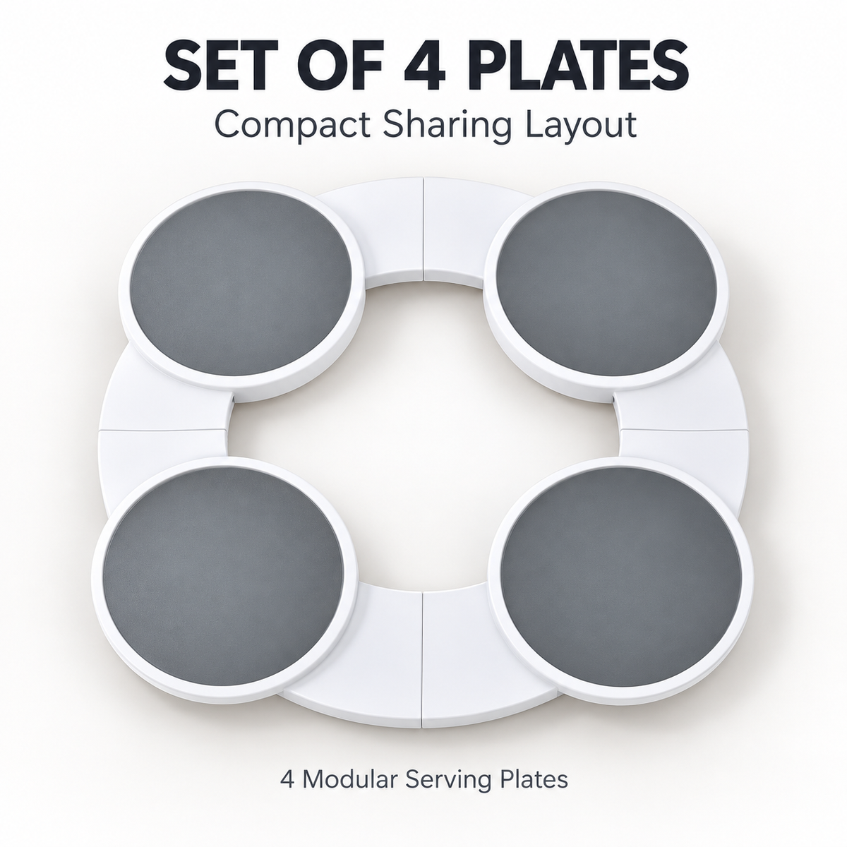 🍽️✨ Share & Spin – Expandable Lazy Susan Turntable for Dining Tables
