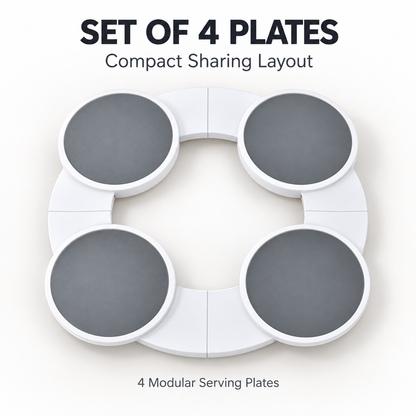 🍽️✨ Share & Spin – Expandable Lazy Susan Turntable for Dining Tables