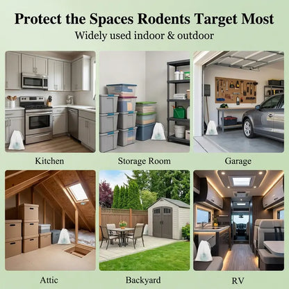 🐭🐭24-Pack Mouse & Rodent Repellent Balls – Indoor Pest Deterrent for Home & Garage