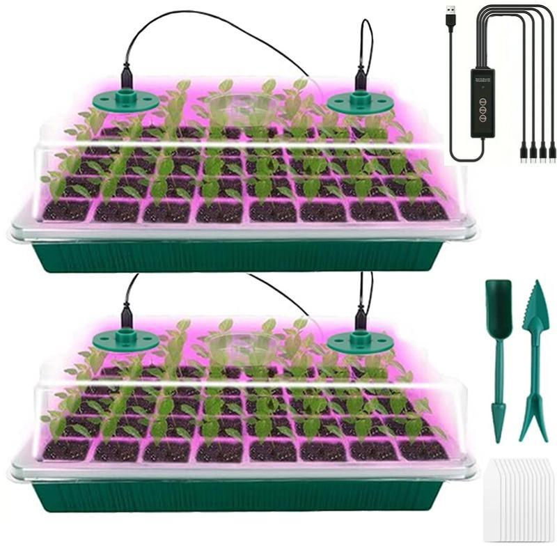 🎉Seed starter trays with grow light