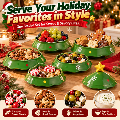 5-Layer Christmas Tree Serving Tray - 4