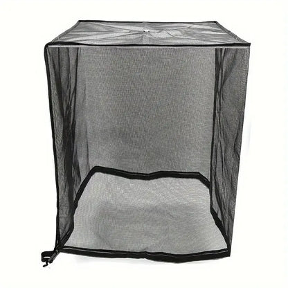 🌿 Breathable Outdoor AC Mesh Cover – Dust & Debris Protection