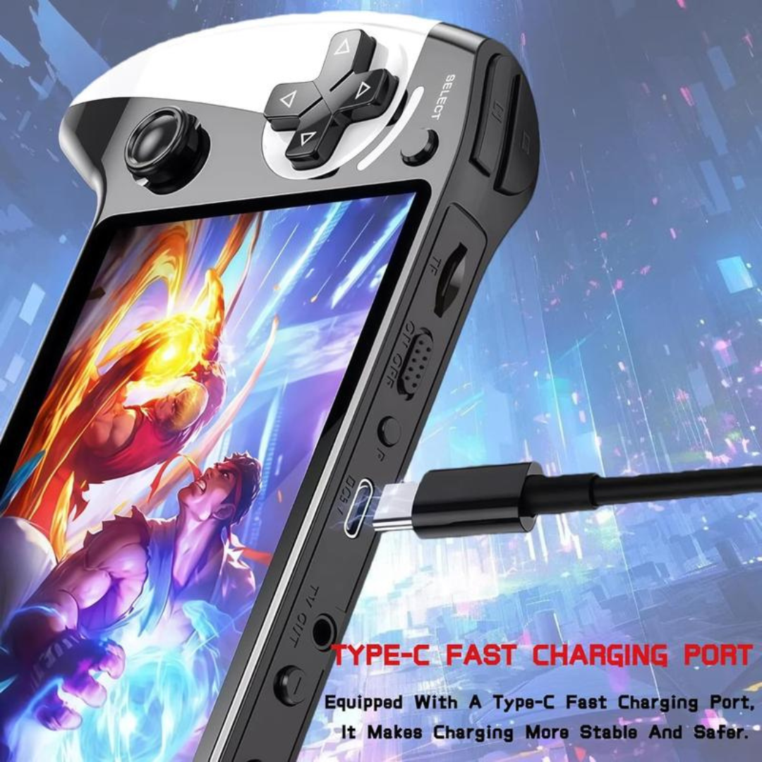🎮 Portable Retro Game Console –  5.5' HD Screen & 10 Retro Systems