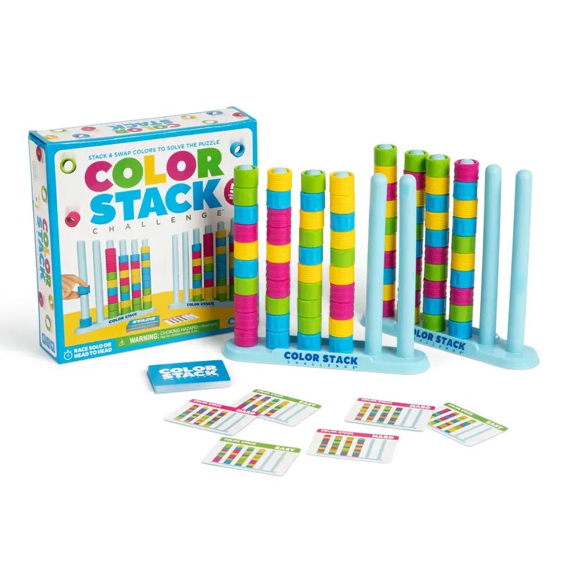 🌈 Color Stack Challenge – Fast-Paced Color-Matching Puzzle Game for Parties & Family Game Night 🎲