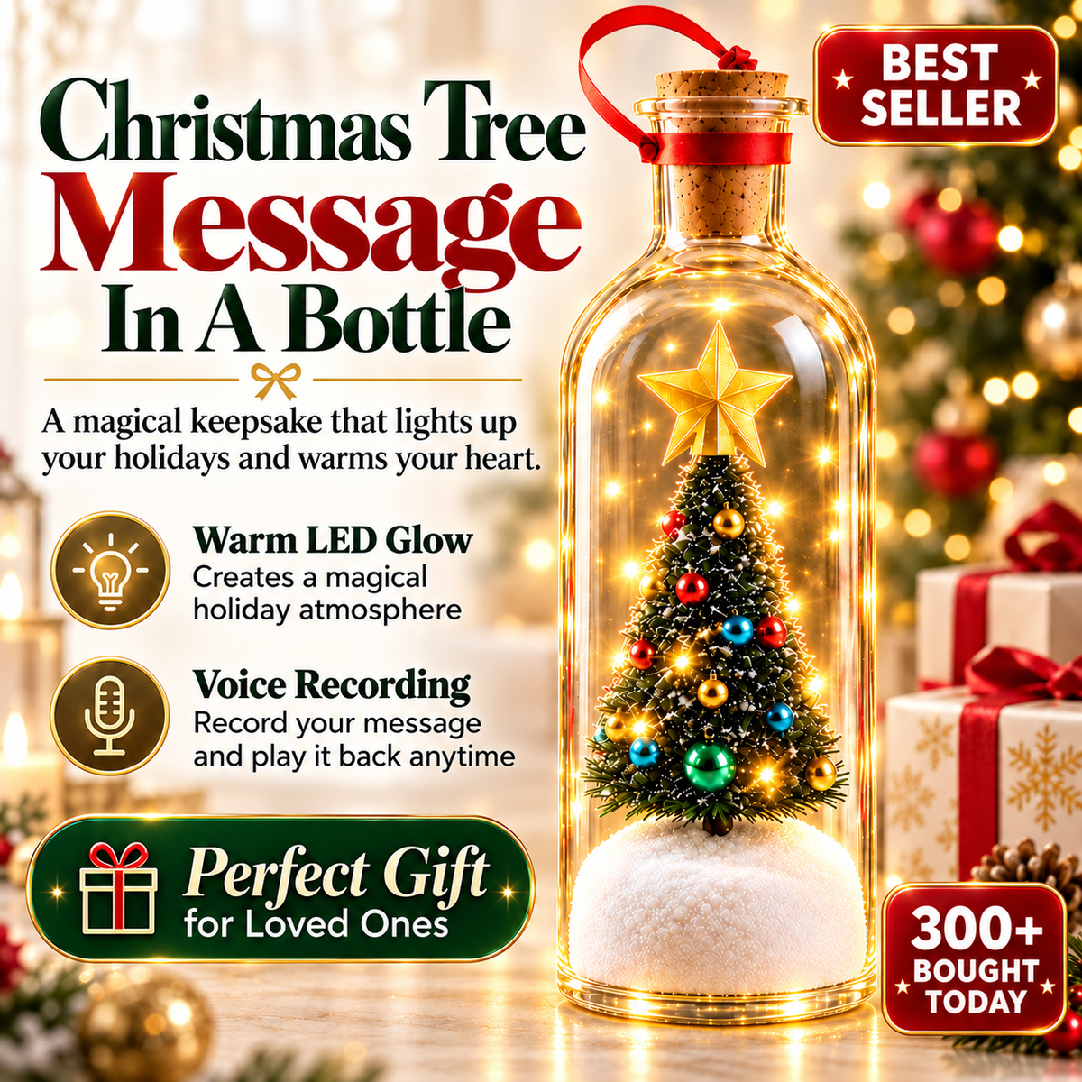 The Christmas Keepsake Bottle™