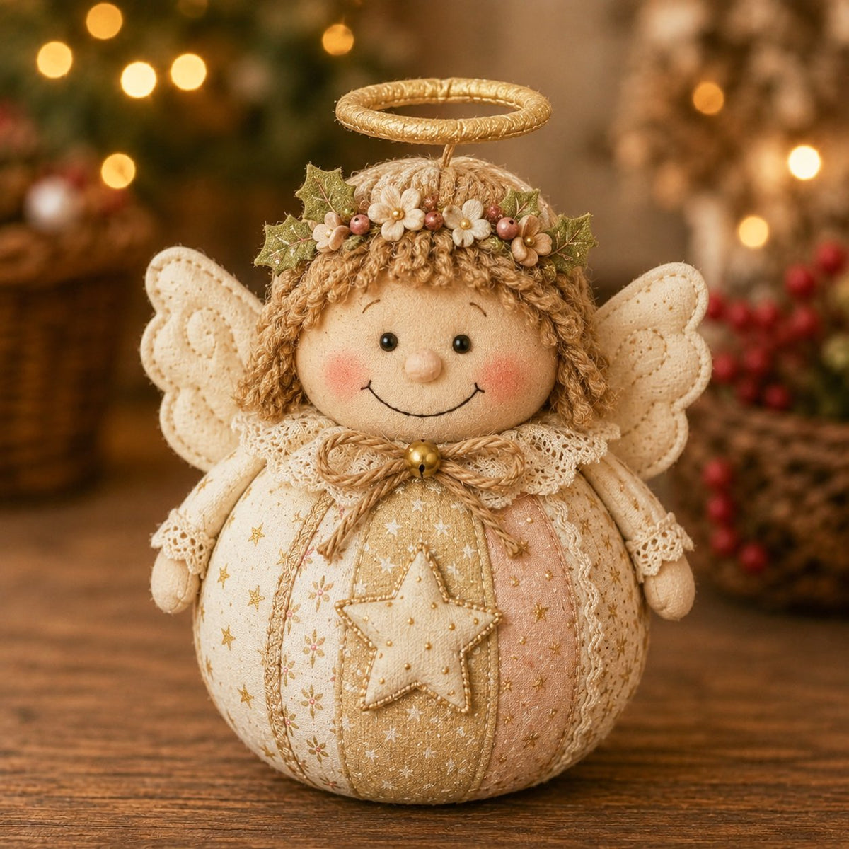 🔥LAST DAY 50% OFF - 🎄 Patchwork Fabric Doll DIY Kit