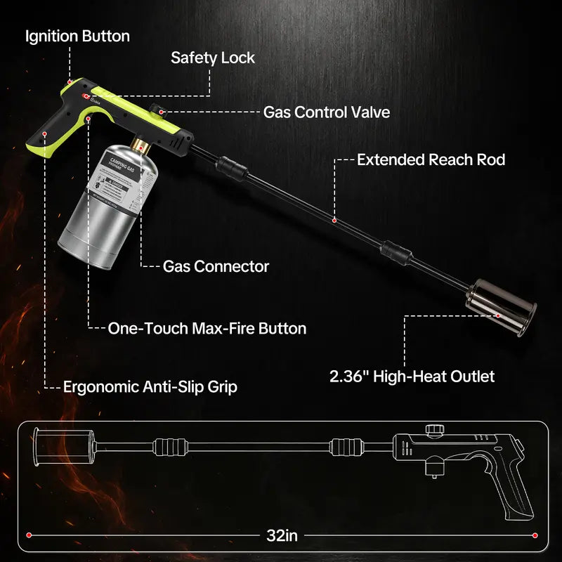 Propane Torch Gun